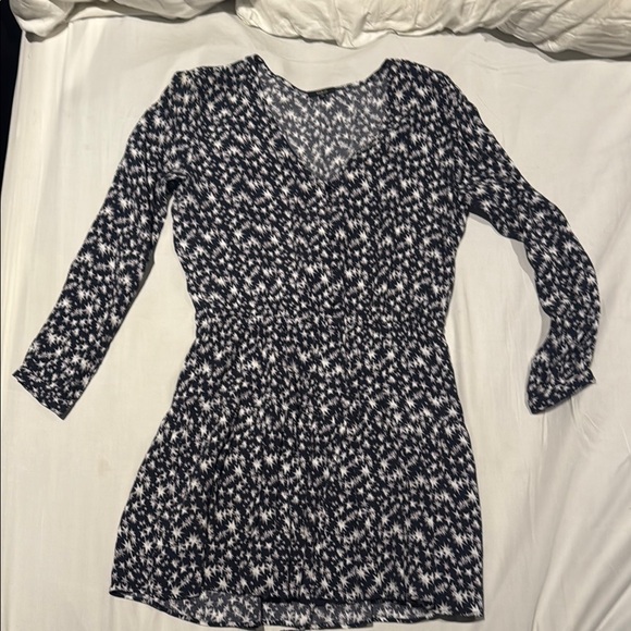 Black and White Patterned Dress - Picture 1 of 3